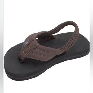 Rainbow Grombow's Flip Flop with Backstrap Infant Size 3